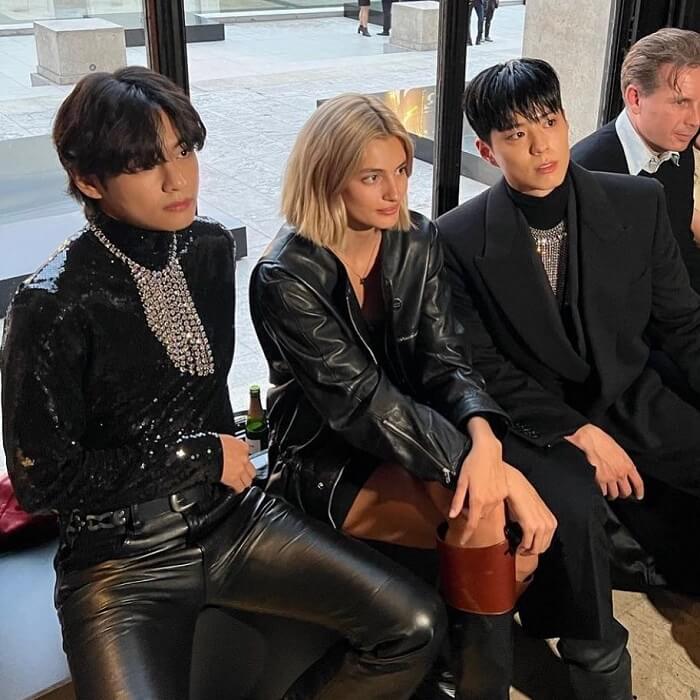Netizens Can't Get Over BTS's V, BLACKPINK's Lisa, And Park Bo Gum's  Interactions With Eddie Redmayne And Diana Silvers - Koreaboo