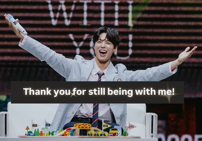 パクボゴム、本人投稿で「シンガポールファン」へ感謝！「いつも一緒に